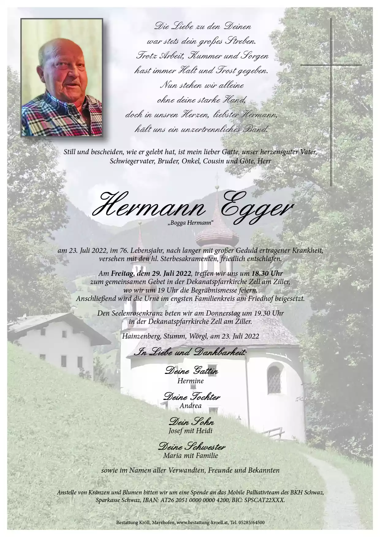 Parte von Hermann Egger